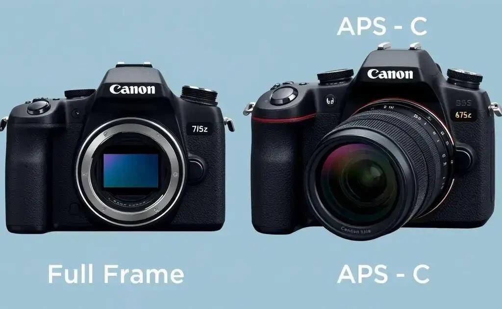 Diferença entre câmera full frame e APS-C: entenda de uma vez por todas