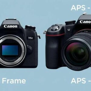 Diferença entre câmera full frame e APS-C: entenda de uma vez por todas