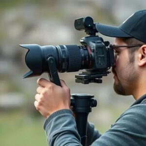 Estabilizador gimbal feiyutech scorp 2 para câmeras dslr: conquiste a estabilidade perfeita