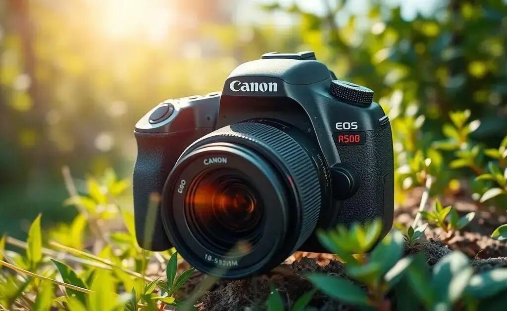 Câmera Canon EOS Rebel T7 com lente 18-55mm: descubra o que você precisa