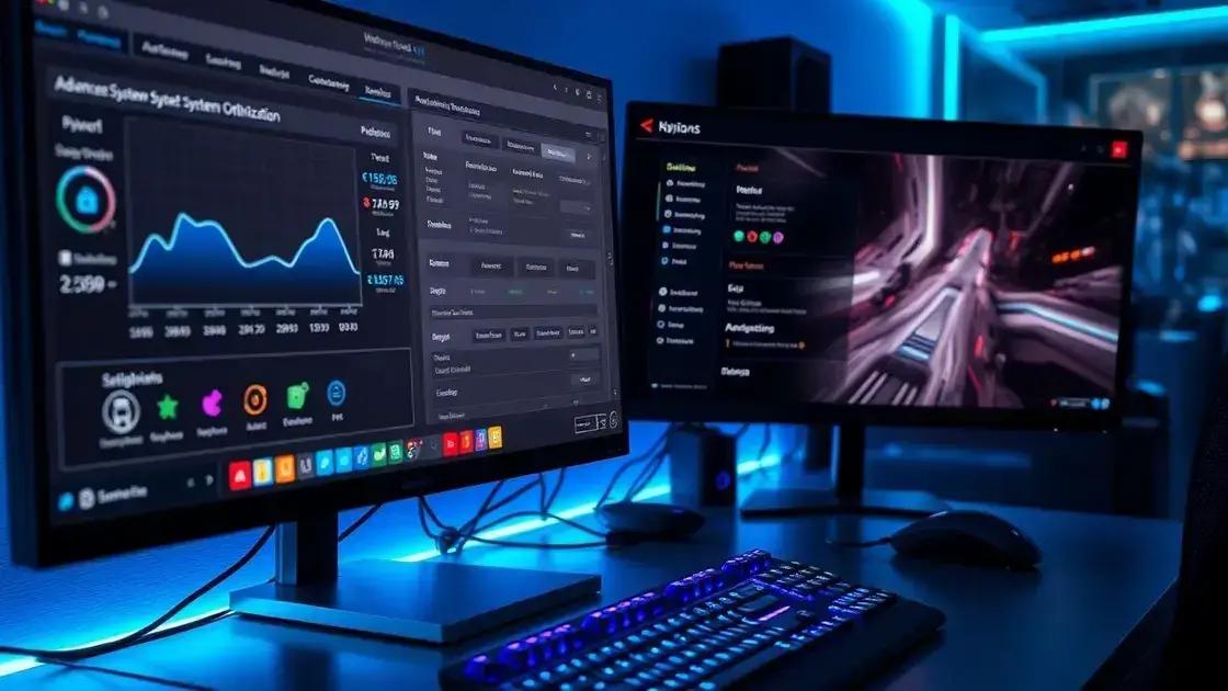 Técnicas de otimização de sistema e rede