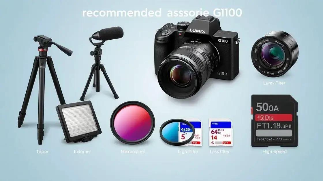 Acessórios recomendados para melhor desempenho