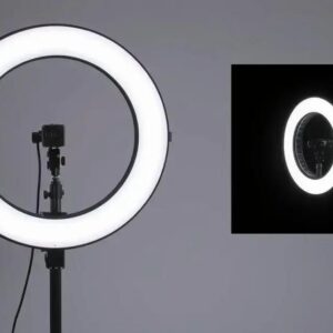 Kit ring light com tripé e dimmer para fotografia: Iluminação perfeita