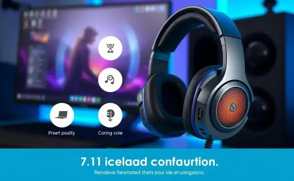 Configurar áudio 7.1 no headset: maximize sua experiência sonora