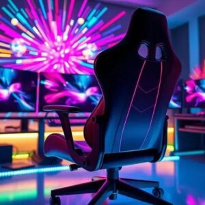 Cadeira gamer ergonômica com suporte lombar avaliação: confortável e funcional