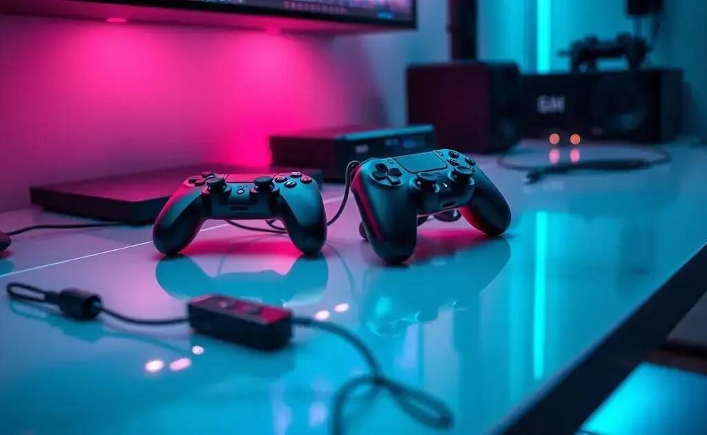 Controle sem fio ou com fio para jogos competitivos: qual escolher em 2025?