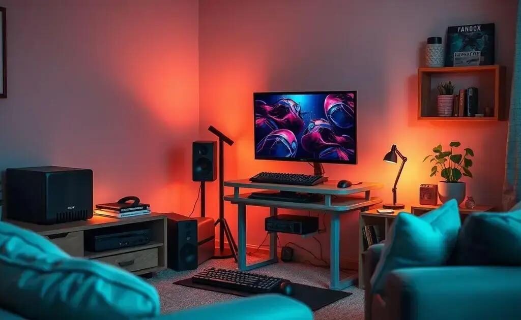 como montar um setup gamer econômico: dicas práticas para gastar pouco