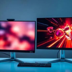 Diferença entre monitor 60hz e 144hz: descubra qual é o melhor para você