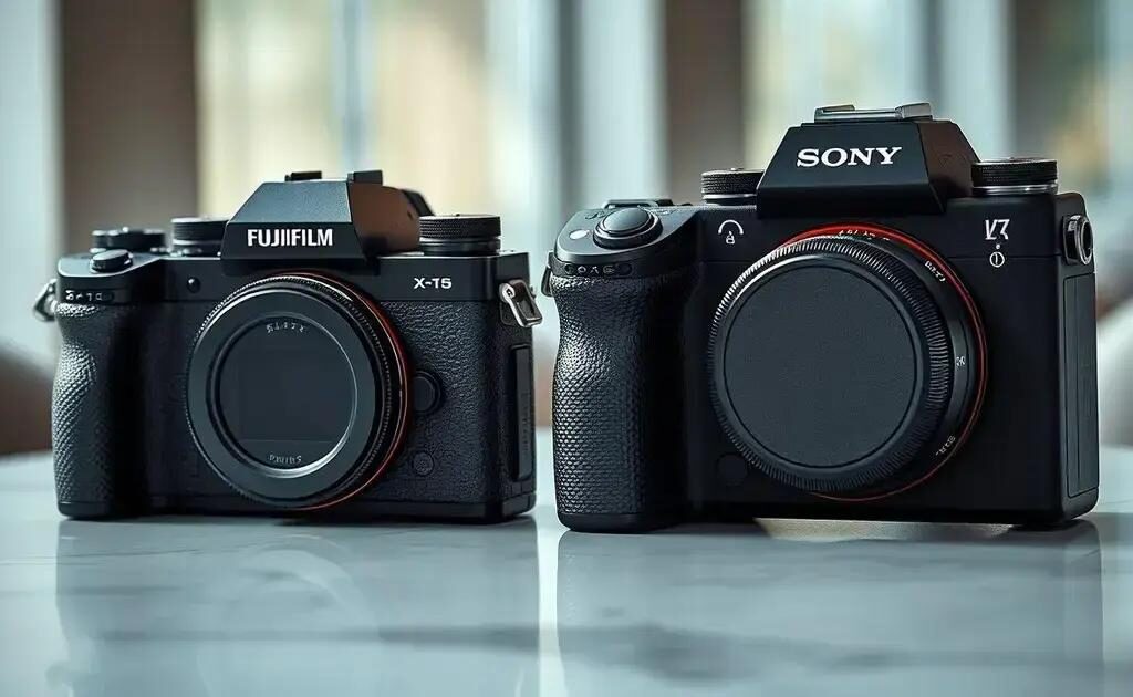 Comparativo Fujifilm X-T5 vs Sony A6600: Qual a melhor escolha para você?