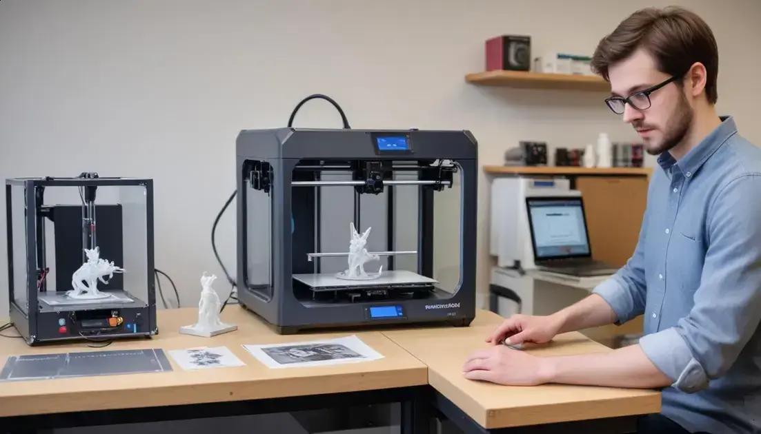Como escolher a impressora 3d ideal: qualidade, velocidade, materiais e custo total Como escolher a impressora 3d ideal: qualidade, velocidade, materiais e custo total