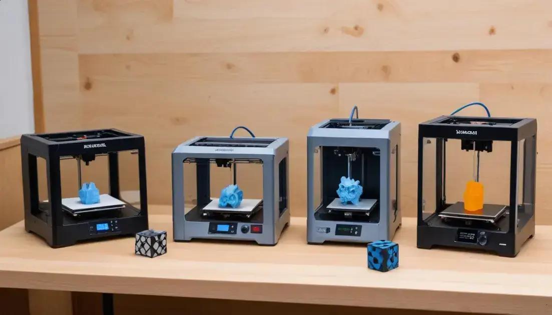 comparativo prático: top 6 impressoras 3D baratas em 2026