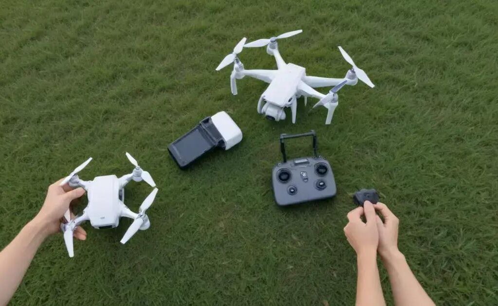 DJI Mini 4 Pro vs DJI Air 3: o confronto que decide qual drone realmente vale a pena em 2024!